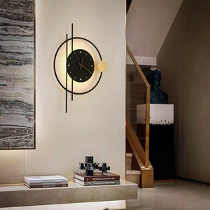 Kofi - Wall Lamp Clock | Bright & Plus.