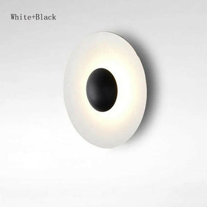 Kool - Nordic Style Wood Grain Round LED Wall Lamp