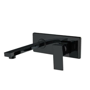 Laney - Wall Mounted Brass Nozzle Bathroom Faucet | Bright & Plus.