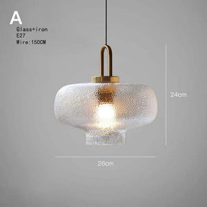 Lars - Minimalist Pendant Lamp with Frosted Glass