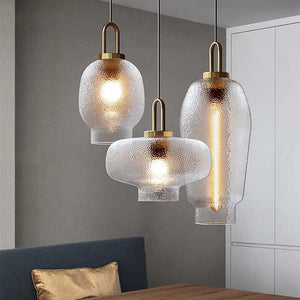 Lars - Minimalist Pendant Lamp with Frosted Glass