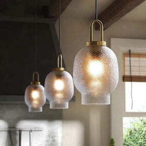 Lars - Minimalist Pendant Lamp with Frosted Glass