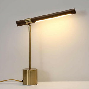 Linear Wood LED Table Lamp