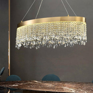 Liv - Nordic Chandelier Circle LED Gold