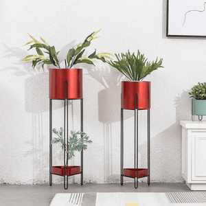 Lizeth - Modern Nordic Two Level Planter | Bright & Plus.