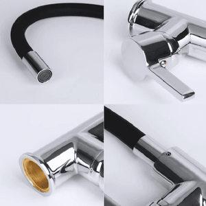 Lodge - Rotating Flexible Kitchen Faucet | Bright & Plus.