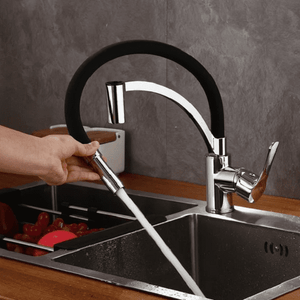 Lodge - Rotating Flexible Kitchen Faucet | Bright & Plus.