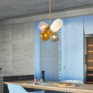 Madison Glass Chandelier | Bright & Plus.