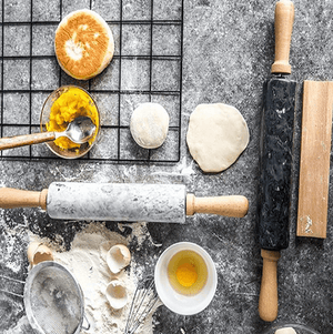 Marble Rolling Pin | Bright & Plus.