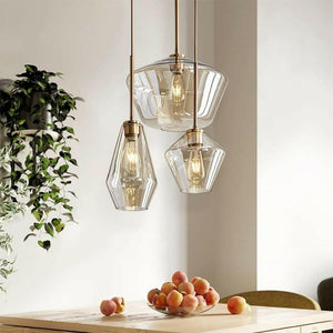 Meriall - Hanging Glass Pendant Lamp