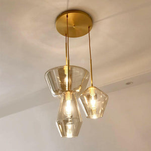 Meriall - Hanging Glass Pendant Lamp