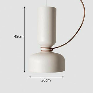 Modern Danish Designer Nordic Pendant Lamp with Wrought Iron Shade