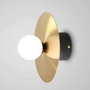 Modern Gold LED Indoor Wall Sconce Lamp