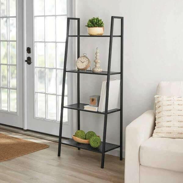 Nailah - Four Shelf Open Display Bookcase | Bright & Plus.