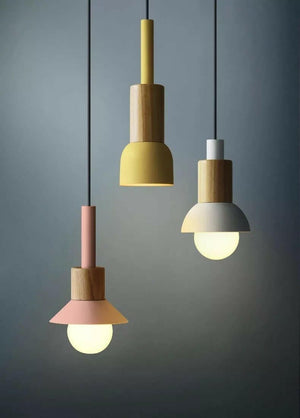 Neato - Metal & Wood Pendant Lights