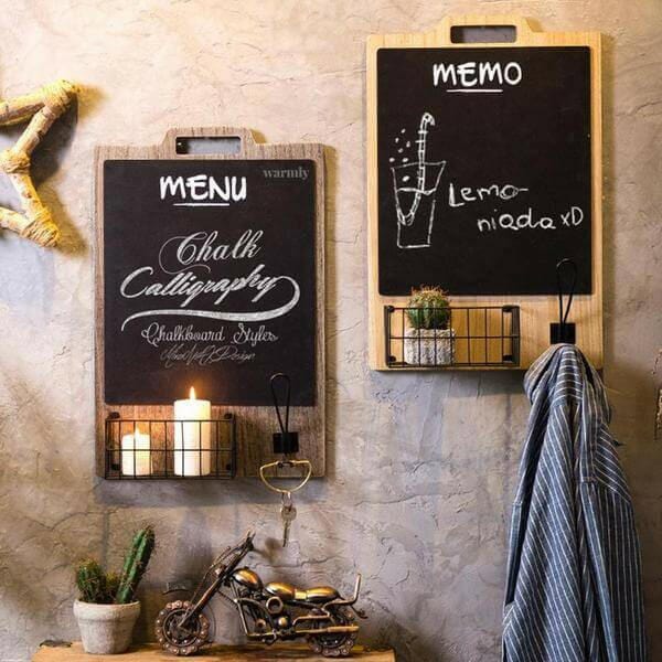 Notely - Retro Hanging Chalkboard | Bright & Plus.