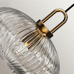 Ocker - Glass Pendant Lamp with Japanese Design and Nordic LED Lights