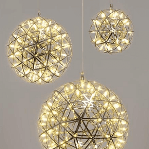 Orbital-LED Hanging Lamp | Bright & Plus.