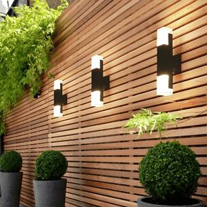 Outdoor Motion Sensor LED Waterproof Wall Sconce Light | Bright & Plus.