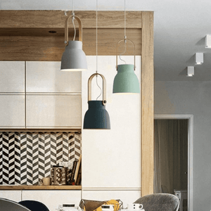 Petah - Modern Nordic LED Hanging Dome Lights | Bright & Plus.