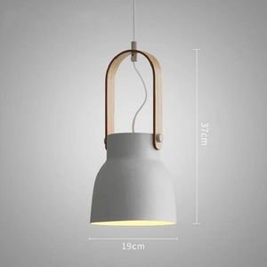 Petah - Modern Nordic LED Hanging Dome Lights | Bright & Plus.