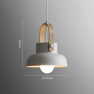 Petah - Modern Nordic LED Hanging Dome Lights | Bright & Plus.