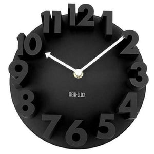 Pierre - Modern 3D Round Wall Clock | Bright & Plus.