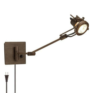 Possini Euro - Design Industrial Swing Arm Wall Lamp | Bright & Plus.