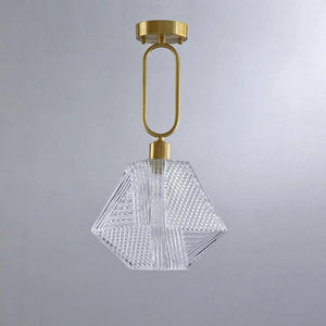 Qrutt - Minimalist Crystal Ceiling Lamp