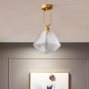 Qrutt - Minimalist Crystal Ceiling Lamp