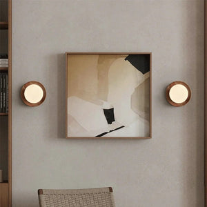 Rayne - Retro Nordic Wooden Wall Lamp