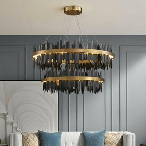 Rune - Modern Creative Circle LED Chandelier