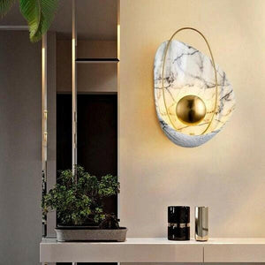 Shell Shape Brass Wall Light | Bright & Plus.