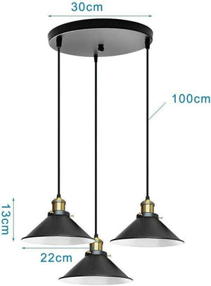 Sixtha - Industrial pendant lamp