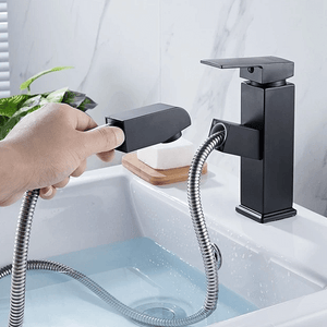 Square Crane Hose Extend Faucet | Bright & Plus.