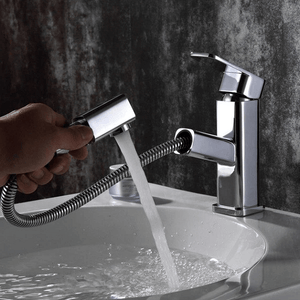 Square Crane Hose Extend Faucet | Bright & Plus.