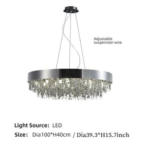 Stella - Italian Modern Luxury Crystal Chandelier