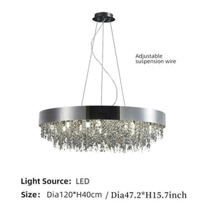 Stella - Italian Modern Luxury Crystal Chandelier