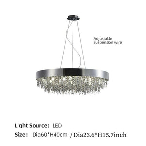 Stella - Italian Modern Luxury Crystal Chandelier