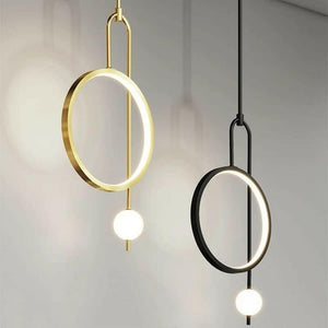 Strom - Gold Ring Pendant Light Modern