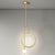 Strom - Gold Ring Pendant Light Modern