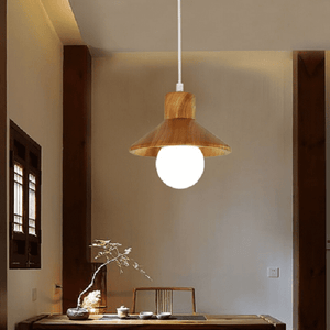 Sud - Wooden Pendant Lamp Nordic Design | Bright & Plus.