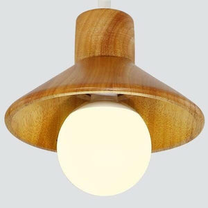 Sud - Wooden Pendant Lamp Nordic Design | Bright & Plus.