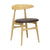 Telyn - Natural & Mocha Dining Chair | Bright & Plus.