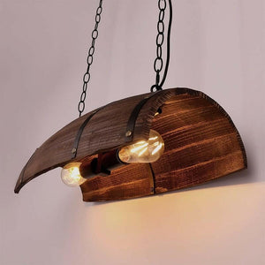 Tiziano - Modern Wine Barrel Chandelier