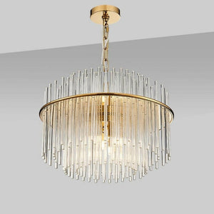 Trizia - Nordic Iron Glass Chandelier