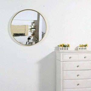 Tulsi - Modern Nordic Round Mirror | Bright & Plus.