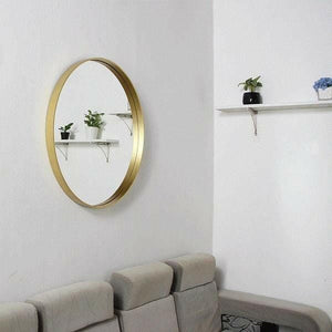 Tulsi - Modern Nordic Round Mirror | Bright & Plus.