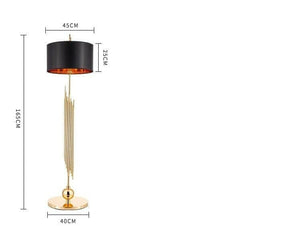 Ugo - Nordic Post-modern Golden Floor Lamp