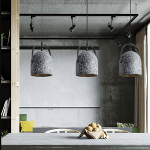 Visby Concrete Pendant Light | Bright & Plus.